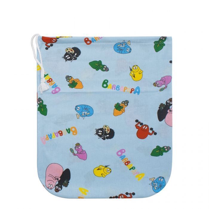 Sacchetto Asilo, "Barbapapà" in azzurro